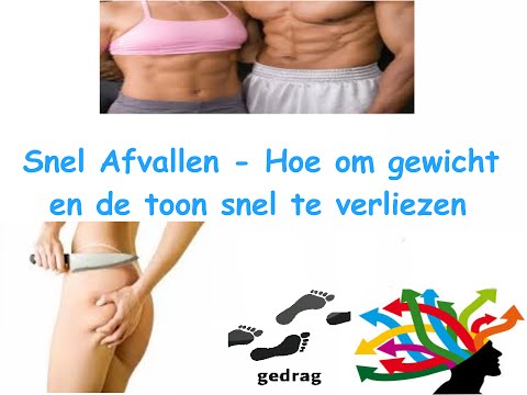 snel kilo's afvallen