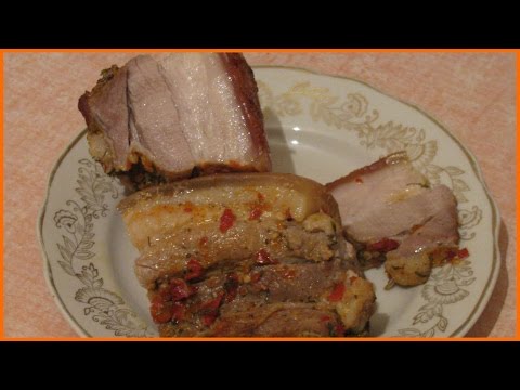 Как сделать свинину в духовке видео