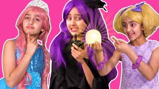 Malice's Treehouse Prank On Princesses Olivia and Esme π Princesses In Real Life | Kiddyzuzaa