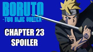 Boruto Hasnt Given Up Boruto Two Blue Vortex Chapter 23 Spoiler