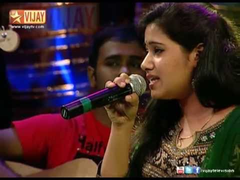 Super Singer - Dhanyashree sings Ninaithu Ninaithu