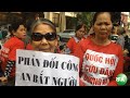 Biểu tình trước Bộ Công An đòi thả người