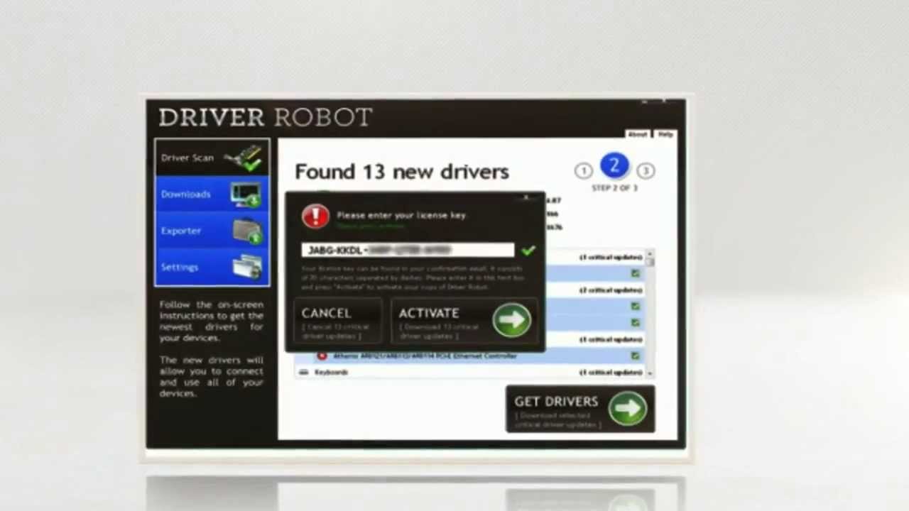 Driver robot скачать бесплатно с ключом