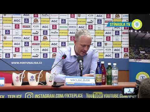 Tiskov konferece hostujcho tmu po utkn Teplice - Olomouc (11.11.2018)