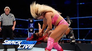 Ember Moon Vs. Charlotte Flair Smackdown Live, July 23, 2019