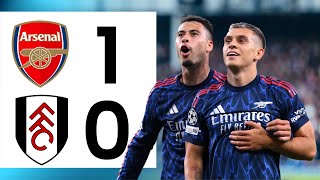 Arsenal Vs Fulham Highlights & Goals Premier League 2025