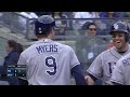 Myers crushes an inside-the-park home run