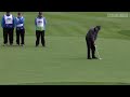 Jeb Bush makes a 12-foot birdie putt at AT&T Pebble Beach