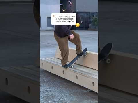 Maybe because the tricks are hard? #pizzaskateboards #skateboarding #skatechannel