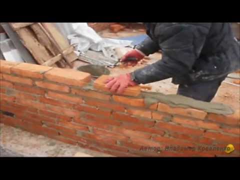 Кладка кирпича уроки самостоятельно Кладка кирпича уроки самостоятельно