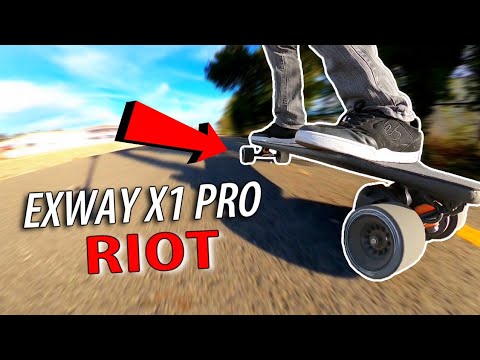 Belt Motors Are Awesome!!! Exway X1 Pro RIOT!