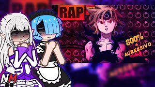 Rezero React Rap Do Meliodas Ault Mode Consumido Pela Ira