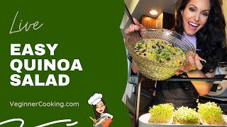Southwest Quinoa Salad Recipe • 𝑳𝒊𝒗𝒆 𝑪𝒐𝒐𝒌𝒊𝒏𝒈 𝑪𝒍𝒂𝒔𝒔 ~ Sponsored by Ingarden