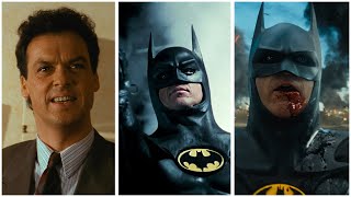 All Batman (Michael Keaton) Fight Scenes 1989 - 2023 4K Imax