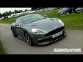 Video 2013 Aston Martin Vanquish CRAZY BURNOUTS