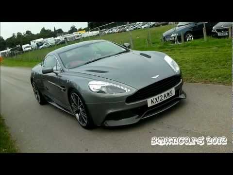 2013 Aston Martin Vanquish CRAZY BURNOUTS