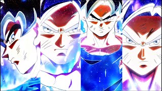 UI Goku Clips With Glow Galaxy Effect For Edit (4k 60fps Twixtor Anime With Gala