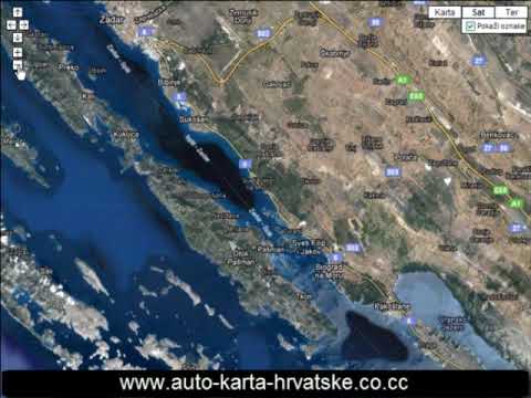 auto karta hrvatske 2009