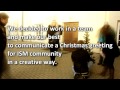 Christmas greeting from ISM students