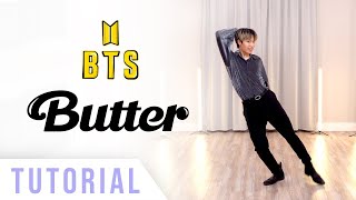 BTS - 'Butter' Dance Tutorial (Explanation and Mirrored) | Ellen and Brian