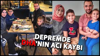 Depremde Dhanın Acı Kaybı Hatay Muhabiri İzzet Nazlı, Eşi Ve 2 Çocuğu Yıkılan Binada Can Verdi