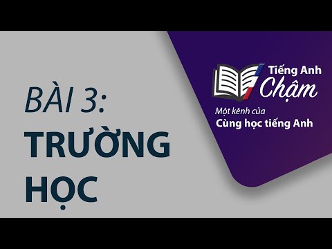 Từ vựng tiếng Anh về học tập