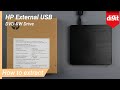 How To extract a CD DVD from HP External USB DVD RW Drive