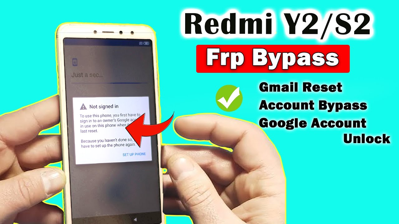 How to Unlock Redmi Y2 Frp Lock | Redmi Y2 Google How to Unlock Redmi Y2 Frp Lock | Redmi Y2 Google