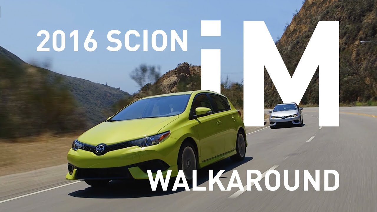 2016 Scion iM Hatchback Walkaround (Scion) - YouTube