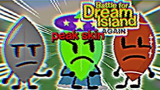 Trying To Win By Every Leafy Skins In Bfdia Roblox