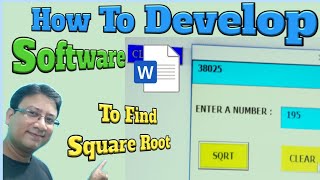 Find Square Root Using Vba Userform In Ms Word Calculate Square Root Of Any Number
