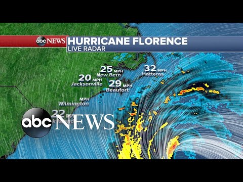 Tracking the path of Hurricane Florence Tracking the path of Hurricane Florence