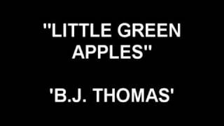 Watch Bj Thomas Little Green Apples video