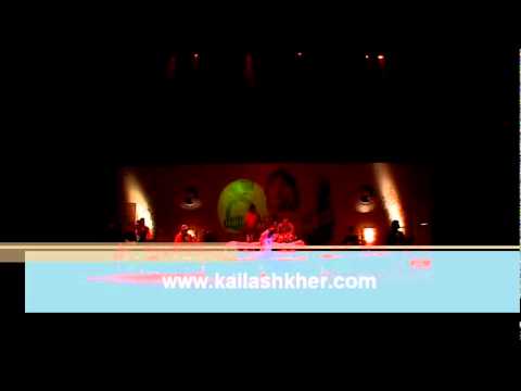 Kailash Khers Kailasa performing Sanu ek pal - unplugged