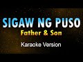 SIGAW NG PUSO - Father & Son (Karaoke HD)