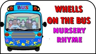 Wheels On The Bus Go Round And Round - Nursery Rhymes For Kids Children Nursery Rhymes Kids Song