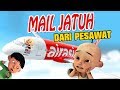 Mail Jatuh dari pesawat , Upin ipin sedih GTA Lucu