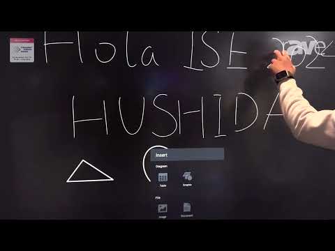 ISE 2024: Guangdong HUSHIDA Electronic Technology Shows Off Its 86″ Interactive Whiteboard