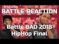 Battle Bad Hip Hop Final | REACTION | Larry Les Twins vs Dykens