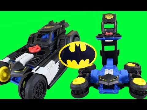 Imaginext Transforming Batmobile R/C + Batman Robot Vs Joker ! Superhero Toys Imaginext Transforming Batmobile R/C + Batman Robot Vs Joker ! Superhero Toys