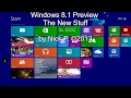 Windows 8.1 Preview Tricks & Tutorial Review - Beginners Video Guide