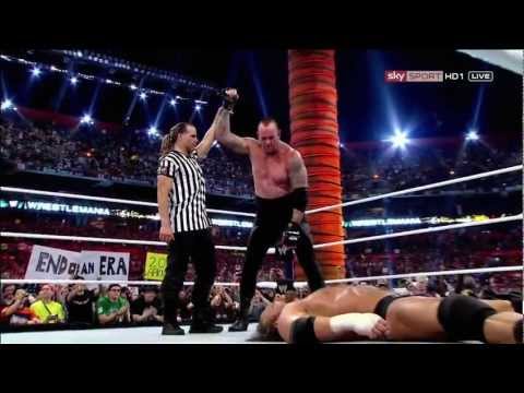 WWE Superstars Review The Undertaker vs Triple H Match at WrestleMania...