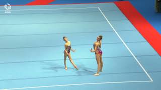 Evie Jaggers & Amelie Noyce Gbr - 2023 Acro Eagc Silver Medallists, 11 - 16