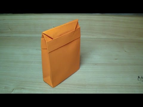 Бумажный пакет из а4 Бумажный пакет из а4