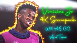 Vinicius Jr Rare Clips Scenepack 4K With Ae Cc And Topaz