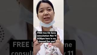 Free Ob Gyne Consultation
