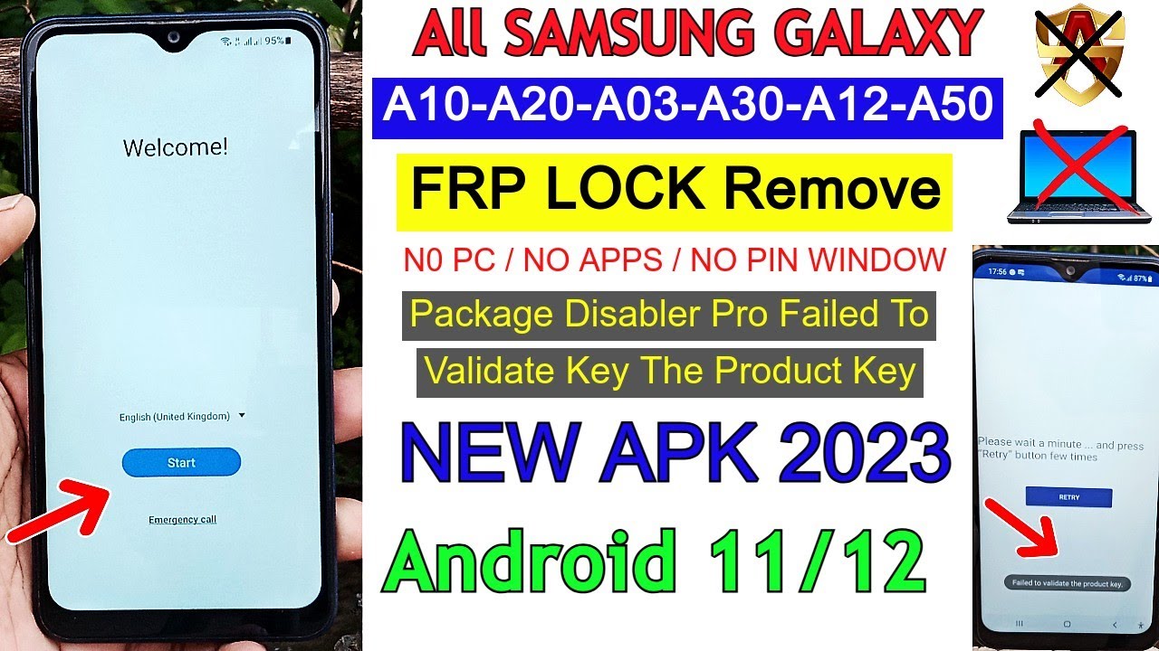 Samsung A03-A10-A12-A50-A30 FRP Bypass | FRP Unlock 2023 Samsung A03-A10-A12-A50-A30 FRP Bypass | FRP Unlock 2023