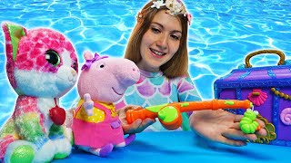 Deniz Kızı ile çocuk ları - Peppa Pig, Robocar Poli ve My Little pony ile seçkin