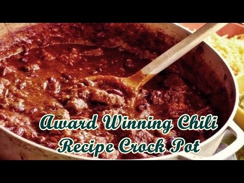 VIDEO : award winning chili recipe crock pot - award winningaward winningchili recipe crock pot- quick and easy recipes for breakfast, lunch and dinner. find easy to make food recipes ...