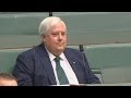 Clive Palmer concerned his phone is bugged